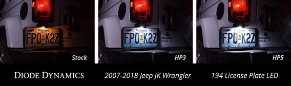 For Wrangler JK 4dr Interior Kit Stage 1 Red Diode Dynamics DD0367