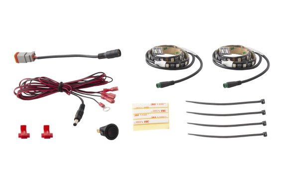 RGBW Footwell Strip Kit 2pc Multicolor Diode Dynamics DD0438