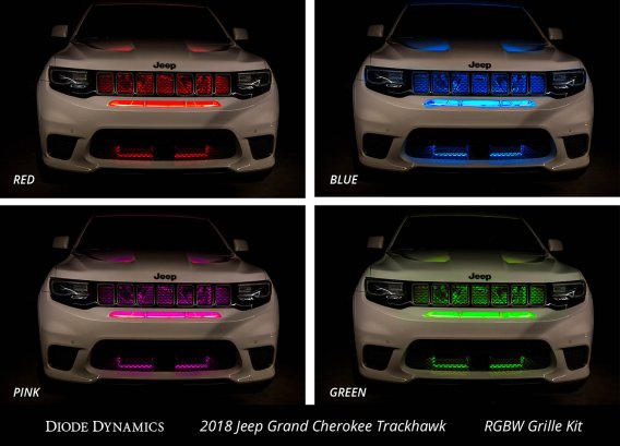 RGBW Grille Strip Kit 2pc Multicolor Diode Dynamics DD0441