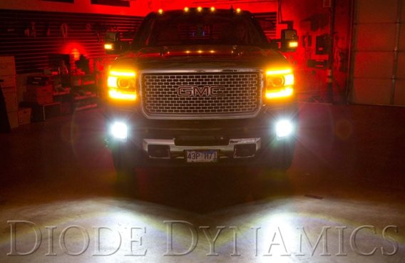 For 2014-2016 GMC Sierra SB DRL LED Boards Diode Dynamics DD2011
