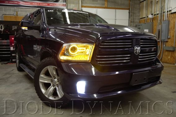 For Dodge Ram Halo Lights LED 13-18 Ram Switchback Kit Diode Dynamics DD2021