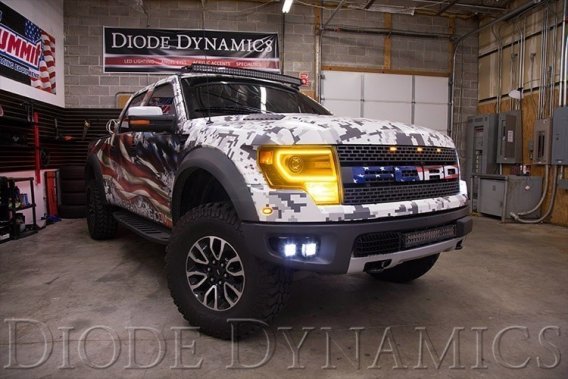 For Raptor 2013 Switchback Halo Lights LED Kit Diode Dynamics DD2172