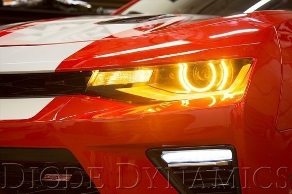 For 2016-2017 Chevy Camaro Premium Switchback LED Halos Diode Dynamics