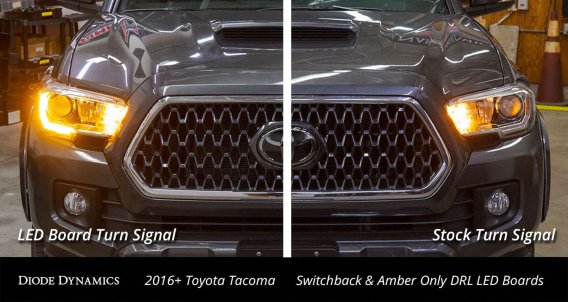 For Tacoma 2016 SB DRL Boards Diode Dynamics DD2224