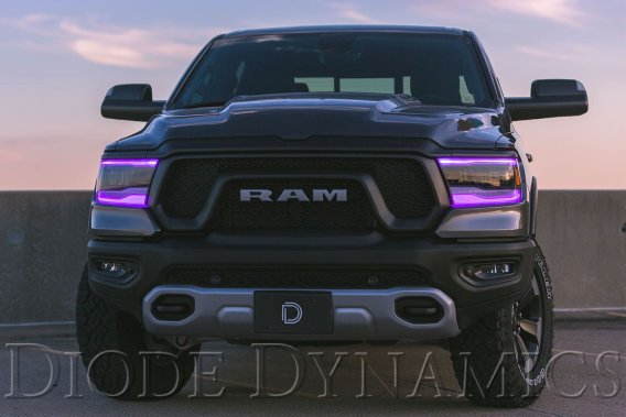 For 2019 Ram Midline RGBW DRL Boards Diode Dynamics DD2255