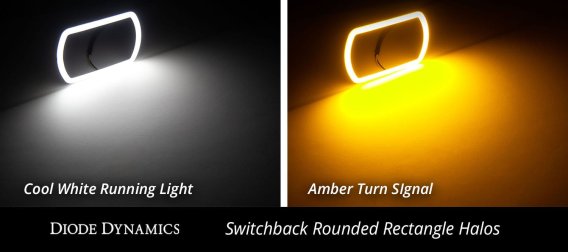Switchback Rounded Rectangle Halos Diode Dynamics DD2260
