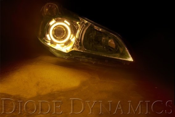 Halo Lights LED 90mm/120mm Amber Four Diode Dynamics DD2266