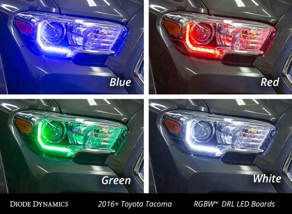 For Tacoma 2016-19 Pro-Series RGBW DRL Boards Diode Dynamics DD2285