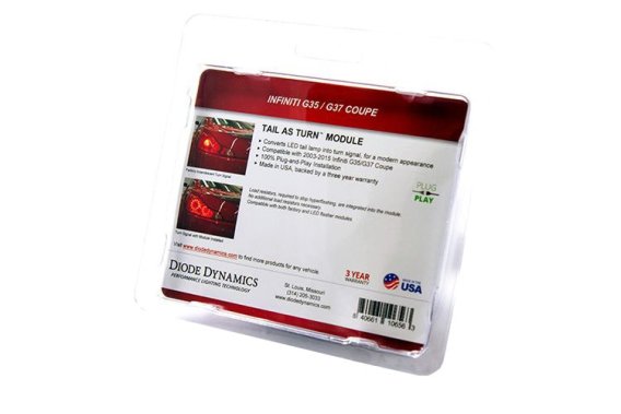 For G35/G37 Coupe Tail as Turn Kit Diode Dynamics DD3011