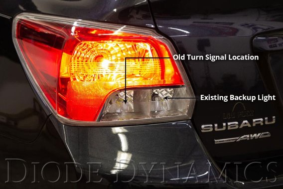 For 2012-2016 Impreza Sedan Tail as Turn Kit w/ Backup Stage 2 Diode Dynamics