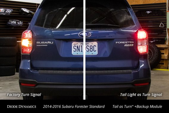 For 2014-2016 Subaru Forester Standard Tail as Turn Kit Diode Dynamics DD3049