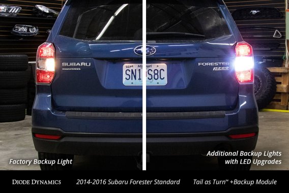 For 2014-2016 Subaru Forester Standard Tail as Turn Kit Diode Dynamics DD3049