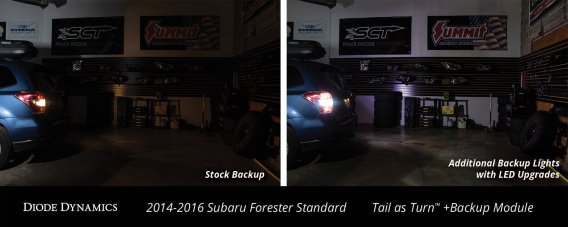 For 2014-2016 Subaru Forester Standard Tail as Turn Kit Diode Dynamics DD3049