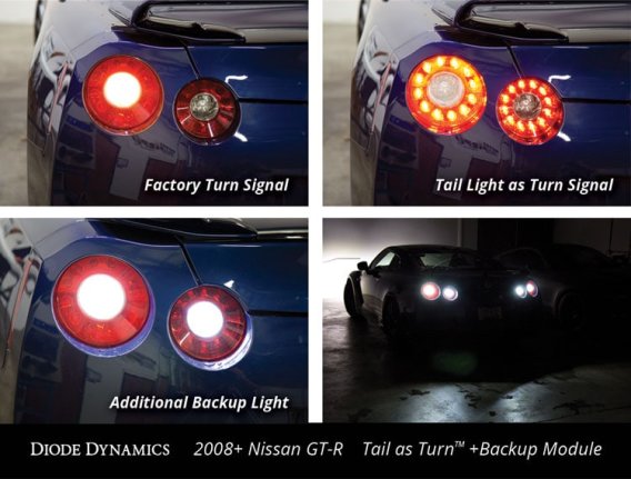 For GTR Tail as Turn Kit w/ Backup Stage 1 Diode Dynamics DD3055