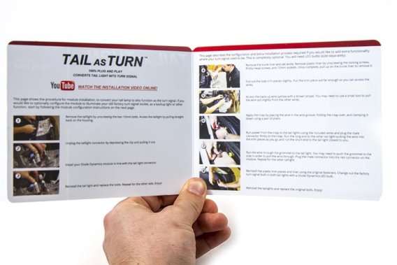 For WRX Hatch Tail as Turn Kit w/ Backup Stage 1 Diode Dynamics DD3062