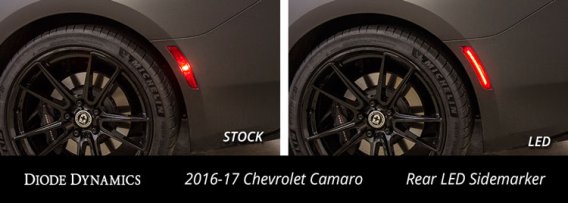 For Camaro 2016 LED Sidemarkers Clear Set Diode Dynamics DD5061