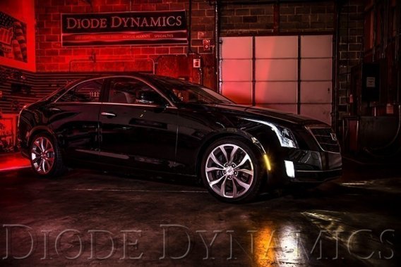 For Cadillac ATS LED Sidemarkers pr 16-19 Cadillac ATS Clear Diode Dynamics