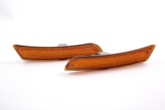 For Cadillac ATS LED Sidemarkers pr 16-19 Cadillac ATS Smoked Diode Dynamics