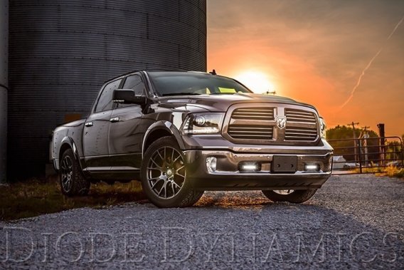 For Ram 2013 Standard Stage Series 6" Kit White Wide Diode Dynamics DD6013