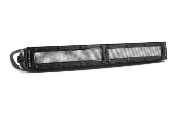 12" LED Light Bar Single Row Straight Clear Flood Ea Stage Series Diode Dynamics