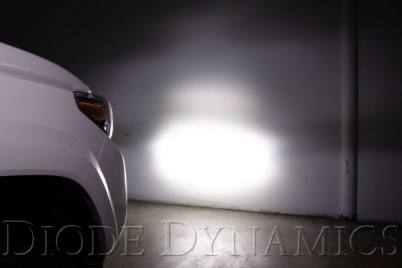 30" LED Light Bar Kit for 16-19 Tacoma Stealth Amber Flood Diode Dynamics