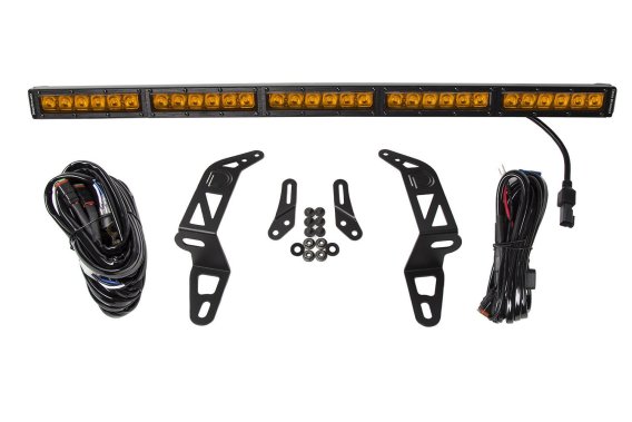 For Jeep 2018 SS30 Bumper LED Kit Amber Driving Single Diode Dynamics DD6080
