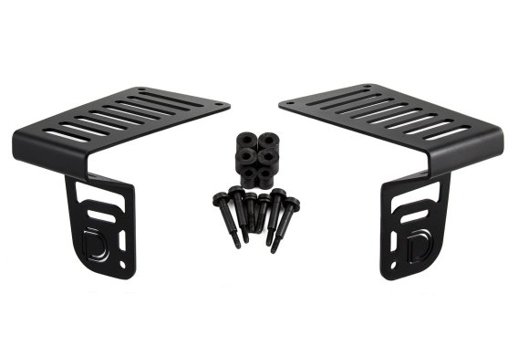 For Jeep JL 2018-19 Stage Series 6" Cowl LED Kit White Flood Diode Dynamics