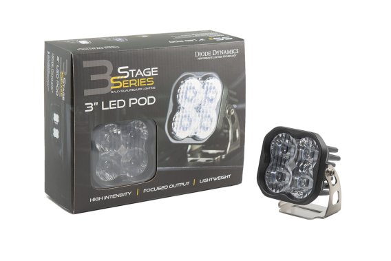 Worklight SS3 Sport White Flood Standard Single Diode Dynamics DD6121S