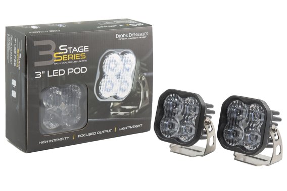Worklight SS3 Pro White Flood Standard pr Diode Dynamics DD6129P