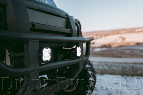 Worklight SS3 Pro White SAE Driving Round Single Diode Dynamics DD6144S