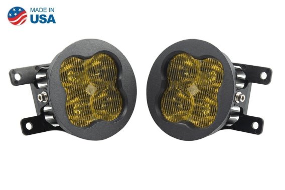 SS3 LED Fog Light Kit for 2013-17 Acura ILX YLW SAE/DOT Fog Sport Diode Dynamics