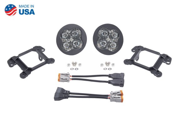 SS3 LED Fog Light Kit for 09-17 JourneyWHT SAE/DOT Fog Sport Diode Dynamics