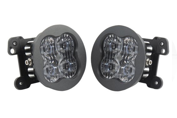 SS3 LED Fog Light Kit for 11-14 Dodge Charger WHT SAE/DOT Fog Pro Diode Dynamics