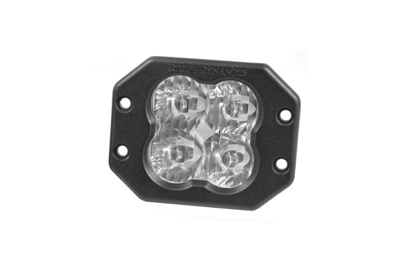 Worklight SS3 Pro White Flood Flush Single Diode Dynamics DD6209S