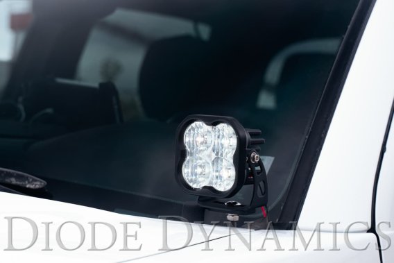 Ditch Light Kit SS3 LED For 16-20 Toyota Tacoma Sport WHT Driving Diode Dynamics