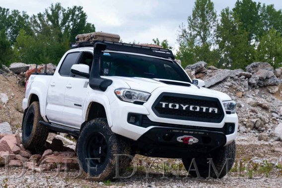 Ditch Light Kit SS3 LED For 16-20 Toyota Tacoma Sport WHT Driving Diode Dynamics