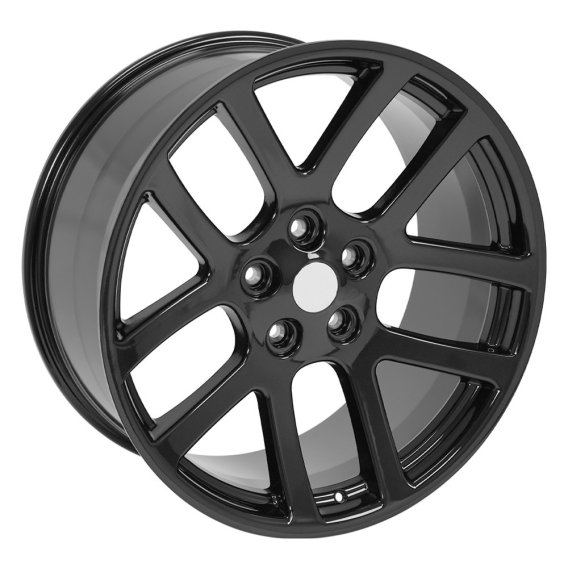 Dodge RAM 22" Replica Wheel DG51 Rim 22x10 Black Wheel