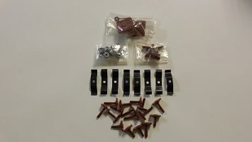 1969 Dodge Charger Grille Trim Fastener Clips Set by Vans Auto