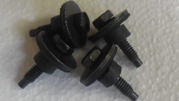 1968-1970 B-Body 2-Door Hardtop Vans Auto Quarter Window Regulator Bolts Set of 4
