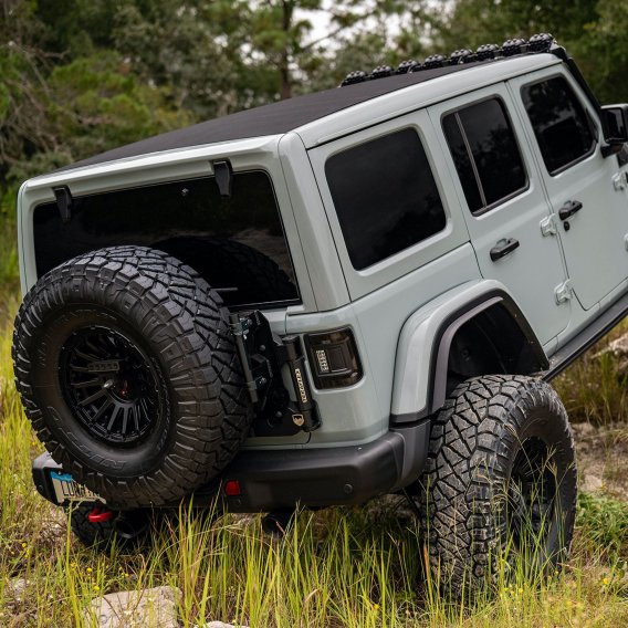 ORACLE Lighting Black Series Flush Mount LED Tail Lights for Jeep Wrangler JL