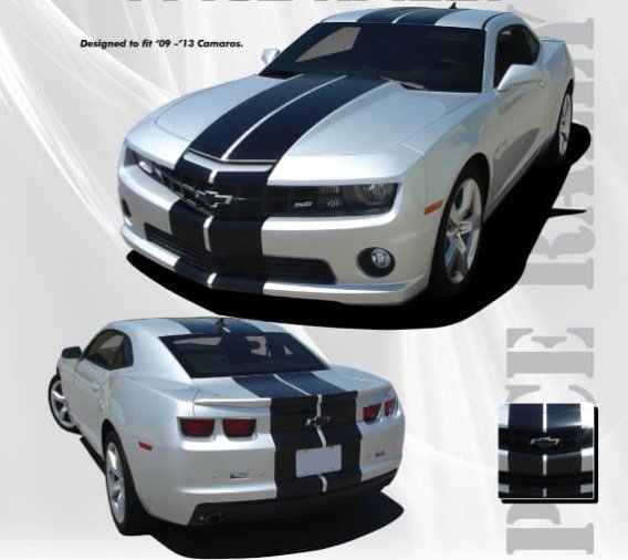 2010-2013 Camaro Pace Rally stripe kit