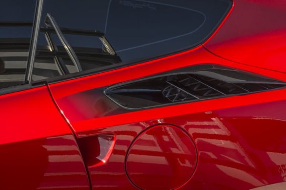 2014-2019 C7 Corvette Rear Quarter Vent Sport Fade Graphic