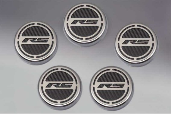 2010-2015 Camaro Cap Cover Set RS 5pc Carbon Fiber