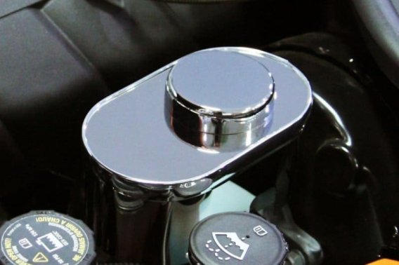 C6 Corvette Brake Master Cylinder Cover w/ Cap Cover Polished 20