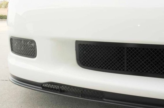 C6 Corvette Blakk Stealth Mesh Air Dam Grilles