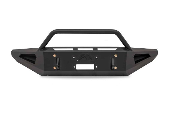 Fab Fours FF09-RS1762-1 Red Steel Front Bumper For 09-14 Ford F-150