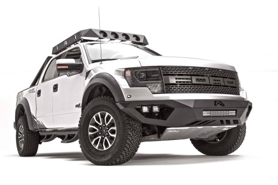 Fab Fours FF10-D1961-1 Vengeance Front Bumper For 10-14 Ford F-150