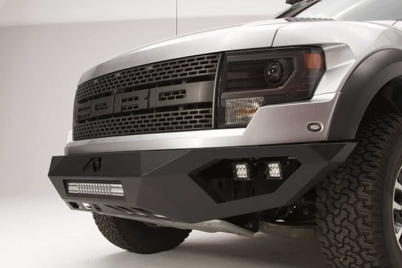 Fab Fours FF10-D1961-1 Vengeance Front Bumper For 10-14 Ford F-150