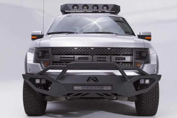 Fab Fours FF10-D1962-1 Vengeance Front Bumper For 10-14 Ford F-150