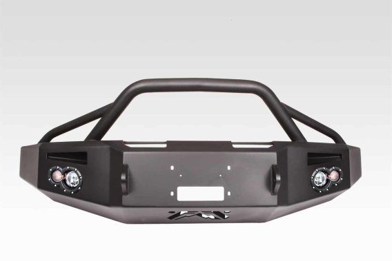 Fab Fours FF15-H3252-1 Premium Heavy Duty Winch Front Bumper For 15-17 Ford F-150